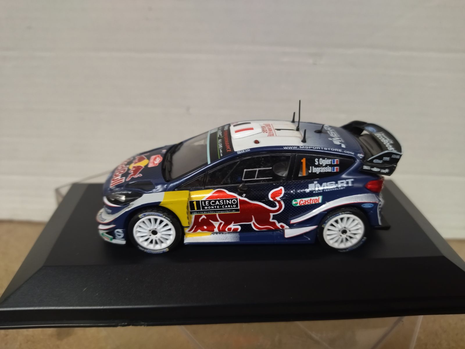2021 Ford Fiesta WRC Nº44 Greensmith/Edmondson Rally De Monte Carlo 143 Ixo Models Ram787