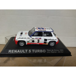RENAULT 5 TURBO 1982 RALLY TOUR CORSE THERIER 1:43 ALTAYA IXO DEFECT/NO RETROS