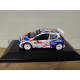 PEUGEOT 207 S2000 2009 RALLY YPRES MEEKE 1:43 ALTAYA IXO BOX NO ORIGINAL