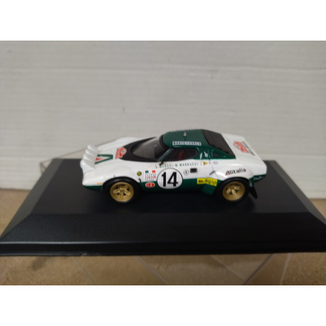 LANCIA STRATOS HF 1975 RALLY MONTE CARLO MUNARI 1:43 DelPRADO BOX NO ORIGINAL