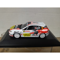 SUBARU IMPREZA WRX 2010 RALLY MONTE CARLO BURRI 1:43 ALTAYA IXO BOX NO ORIGINAL