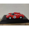 FERRARI 250 LM 1965 24 H LE MANS RINDT-GREGORY 1:43 ALTAYA IXO BOX NO ORIGINAL