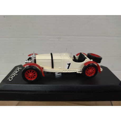 MERCEDES-BENZ WS06 SSKL 1931 WHITE & RED n1 1:43 SOLIDO 4142
