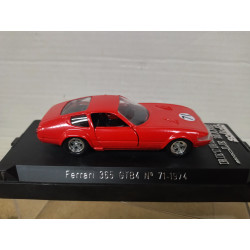 FERRARI 365 GTB4 24 H LE MANS 71-1974 RED + DECALS 1:43 SOLIDO