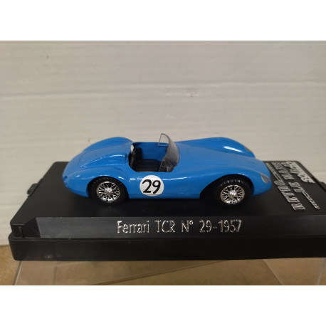 FERRARI TCR 24 H LE MANS 1957 BLUE + DECALS 1:43 SOLIDO
