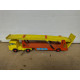 DAF CAR TRANSPORTER YELLOW 1:66/apx 1:64 MATCHBOX K-11 KING SIZE NO BOX