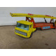 DAF CAR TRANSPORTER YELLOW 1:66/apx 1:64 MATCHBOX K-11 KING SIZE NO BOX