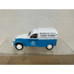 CITROEN 2CV AZU FOURGONNETTE 1959 SAINT-YORRE 1:43 NOREV HACHETTE NO BOX