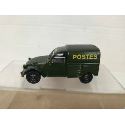 CITROEN 2CV AU FOURGONNETTE 1952 POSTES 1:43 NOREV HACHETTE NO BOX