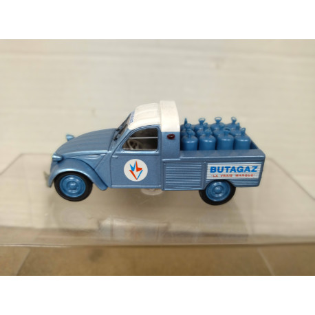 CITROEN 2CV PICKUP 1964 BUTAGAZ 1:43 NOREV HACHETTE NO BOX