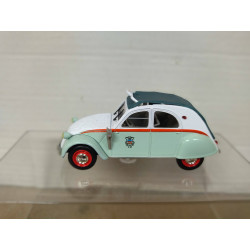 CITROEN 2CV 1957 AZL TAXI PARIS 1:43 NOREV HACHETTE NO BOX