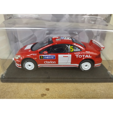 PEUGEOT 307 WRC 2004 RALLY FINLANDIA GRONHOLM 1:24 SALVAT IXO