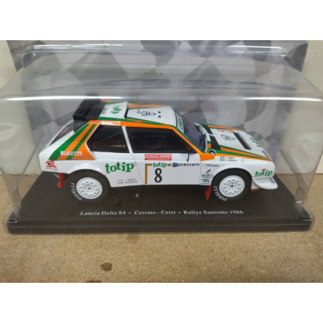 LANCIA DELTA S4 1986 RALLY SANREMO CERRATO 1:24 SALVAT IXO