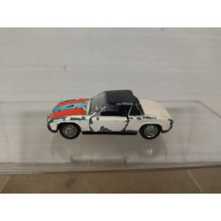 VOLKSWAGEN PORSCHE 914-6 WHITE/BLACK (1) 1:66/apx 1:64 SCHUCO 826/827 NO BOX