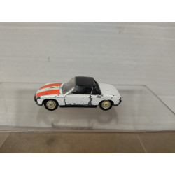 VOLKSWAGEN PORSCHE 914-6 WHITE/BLACK (2) 1:66/apx 1:64 SCHUCO 826/827 NO BOX