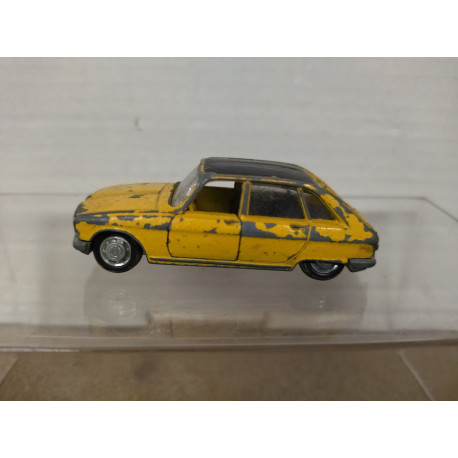 RENAULT 16 YELLOW/BLACK  1:66/apx 1:64 SCHUCO 301850 NO BOX