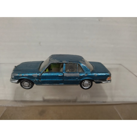 MERCEDES-BENZ W116 350/450 SE BLUE 1:66/apx 1:64 SCHUCO 301866/873 NO BOX