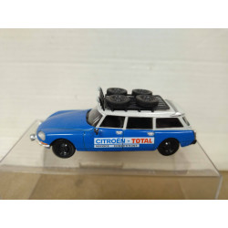 CITROEN ID 21 BREAK 1970 ASSISTANCE RALLY 1:43 NOREV HACHETTE NO BOX