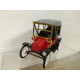 FORD MODEL T 1908 RED 1:43 EKO PLASTIC TOY VINTAGE NO BOX