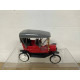 FORD MODEL T 1908 RED 1:43 EKO PLASTIC TOY VINTAGE NO BOX