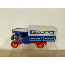 FODEN STEAM WAGON 1922 PICKFORDS 1:72 MATCHBOX YESTERYEAR Y-27 NO BOX