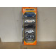 5-PACK CARS TOYOTA, FIAT, MBX CITY DRIVERS 1:64 MATCHBOX