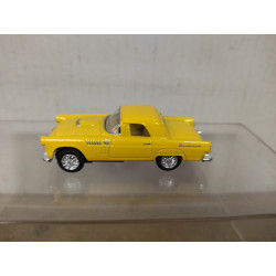 FORD THUNDERBIRD 1955 YELLOW 1:64 KINSMART NO BOX