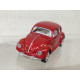 VOLKSWAGEN BEETLE RED 1:64 KINSMART NO BOX