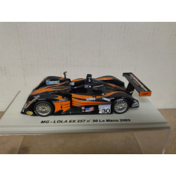 MG LOLA EX 257 2002 24 H LE MANS 1:43 SPARK SCMG07
