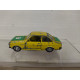 FORD ESCORT MKI n7 YELLOW/GREEN (3) 1:66/apx 1:64 SCHUCO 301881 NO BOX