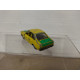 FORD ESCORT MKI n7 YELLOW/GREEN (3) 1:66/apx 1:64 SCHUCO 301881 NO BOX
