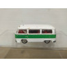 VOLKSWAGEN T2 BUS WHITE/GREEN 1:66/apx 1:64 SCHUCO 317910 NO BOX