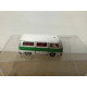 VOLKSWAGEN T2 BUS WHITE/GREEN 1:66/apx 1:64 SCHUCO 317910 NO BOX