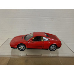FERRARI 348 TB RED 1:43 DETAIL CARS 120 DEFECT/NO RETRO NO BOX