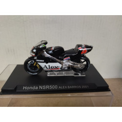 HONDA NSR 500 2001 ALEX BARROS n4 MOTO/BIKE 1:24 ALTAYA IXO