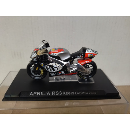 APRILIA RS3 REGIS LACONI 2002 MOTO/BIKE 1:24 ALTAYA IXO