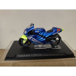 YAMAHA YZR 500 2001 SHINYA NAKANO n56 MOTO/BIKE 1:24 ALTAYA IXO