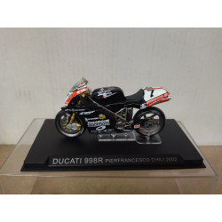 DUCATI 998R 2002 PIER FRANCESCO CHILI MOTO/BIKE 1:24 ALTAYA IXO