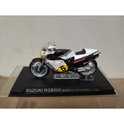 SUZUKI RGB 500 MARCO LUCCHINELLI 1981 BIKE/MOTO 1:24 ALTAYA IXO