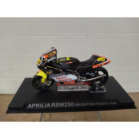 APRILIA RSW 250 1999 VALENTINO ROSSI MOTO/BIKE 1:24 ALTAYA IXO