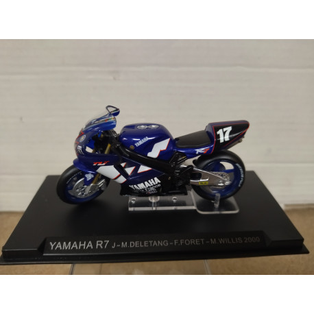 YAMAHA R7 2000 24 H LE MANS n17 BIKE/MOTO 1:24 ALTAYA IXO