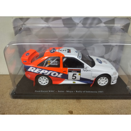 FORD ESCORT WRC 1997 RALLY INDONESIA SAINZ 1:24 SALVAT IXO