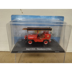 JEEP CJ-2A 1946 BOMBEROS ARGENTINA 1:43 SALVAT IXO