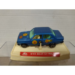 SEAT 131 RALLYE n37 AZUL 1:64 GUISVAL BOX