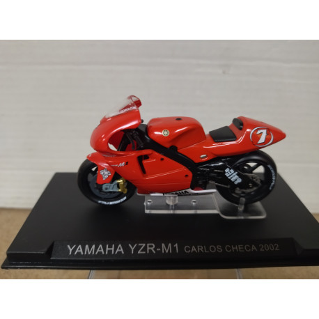 YAMAHA YZR M1 2002 CARLOS CHECA n7 BIKE/MOTO 1:24 ALTAYA IXO