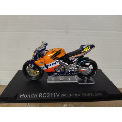 HONDA RC 211V 2002 WINNER MOTOGP VALENTINO ROSSI MOTO/BIKE 1:24 ALTAYA IXO