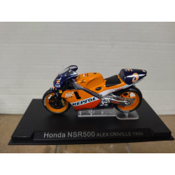 HONDA NSR 500 1999 ALEX CRIVILLE MOTO/BIKE 1:24 ALTAYA IXO