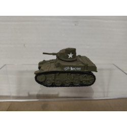 M3 STUART TANK USA WW 2 1:87 H0 DIECAST NO BOX