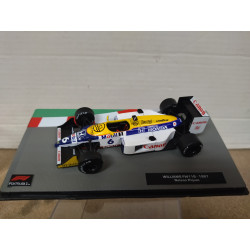 WILLIAMS FW11B 1987 NELSON PIQUET FORMULA F1 1:43 SALVAT IXO