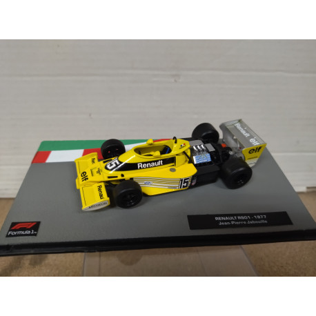 RENAULT RS01 1977 JEAN-PIERRE JABOUILLE FORMULA F1 1:43 SALVAT IXO